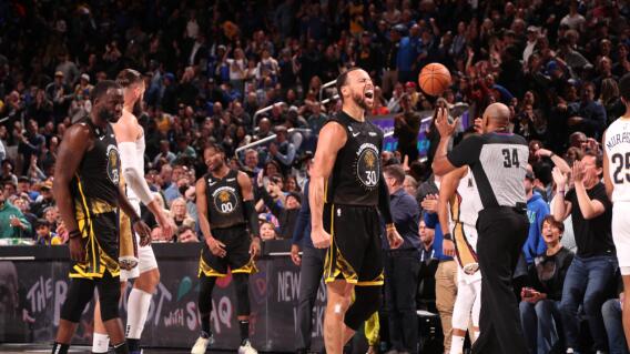 Stephen Curry, figura de los Golden State Warriors, en la NBA Stephen Curry, figura de los Golden State Warriors, en la NBA