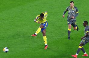 Jhon Durán con Al Nassr. Jhon Durán con Al Nassr.