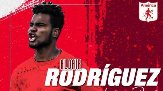 Aldair Rodríguez nuevo jugador de América Aldair Rodríguez nuevo jugador de América