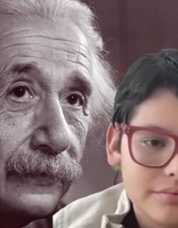 Él es el niño genio con IQ superior a Albert Einstein; apenas tiene 10 años