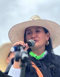 Alcaldesa de la Belleza Yineth Narioth Téllez Pérez