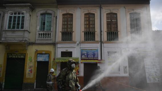 361819_Bogotá - Coronavirus. Foto: AFP