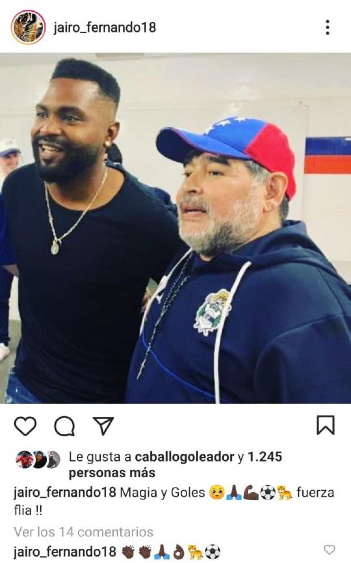 Santiago García Diego Maradona Instagram.jpeg