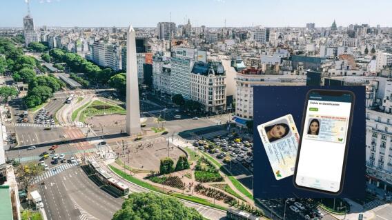 Argentina es uno de los países que puede visitar solo presentando la cédula digital Argentina es uno de los países que puede visitar solo presentando la cédula digital