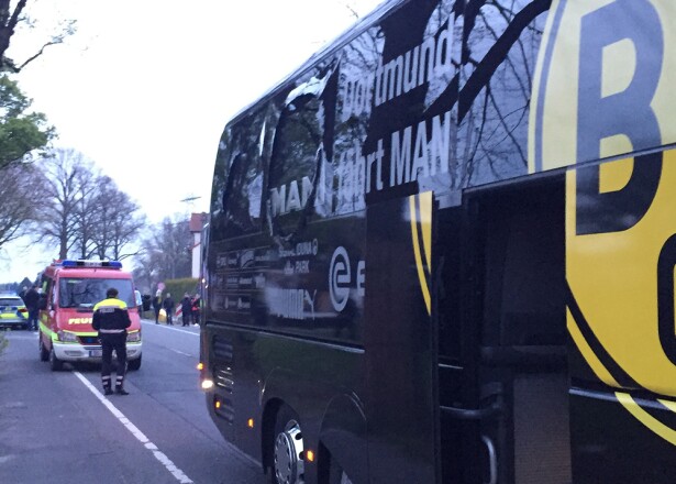 282024_BLU Radio, bus del Borussia Dortmund / foto: AFP