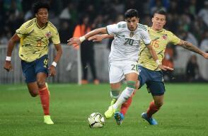 345915_BLU Radio. Selección Colombia vs Selección de fútbol de Argelia / Foto: AFP