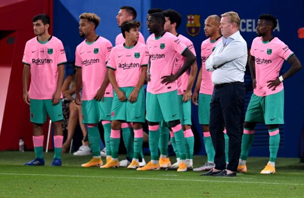 Ronald Koeman, entrenador de Barcelona