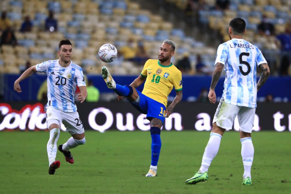 Partido en vivo desde maracaná por la final de copa américa. 