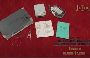 artilugios de espías de la KGB van a subasta