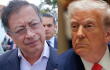 Gustavo Petro junto al presidente Donald Trump sobre negociar aranceles del 10 %