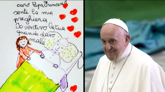 Cartas de niños con cáncer al papa Francisco Cartas de niños con cáncer al papa Francisco
