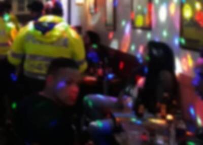 Fiesta ilegal en Bogotá 