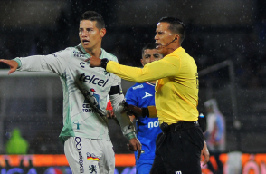James Rodríguez, jugador del León James Rodríguez, jugador del León
