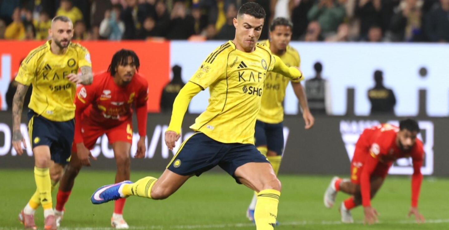 Cristiano Ronaldo marcó en Al Nassr vs. Al Qadisiya por la Liga de Arabia Saudita. 