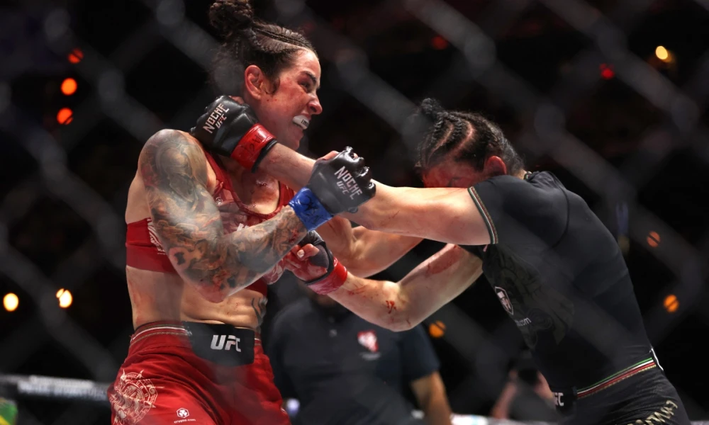 luchadora de UFC sufrió grave corte_afp 1.jpg luchadora de UFC sufrió grave corte_afp 1.jpg