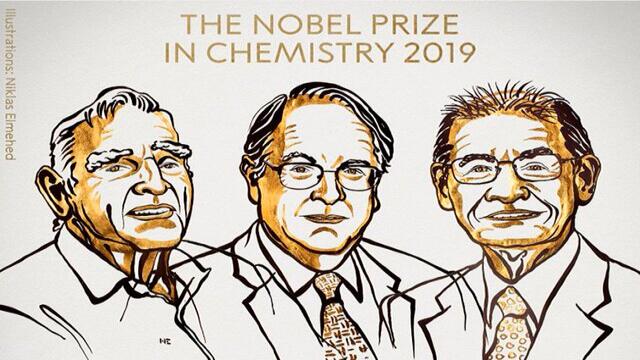 Por inventar y desarrollar baterías de litio, tres investigadores reciben premio Nobel de Química