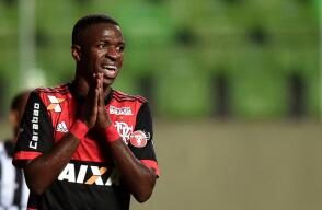 Vinícius Júnior en su paso por Flamengo.