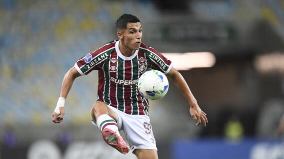 Kevin Serna marcó con Fluminense en el Brasileirao.  Kevin Serna marcó con Fluminense en el Brasileirao.