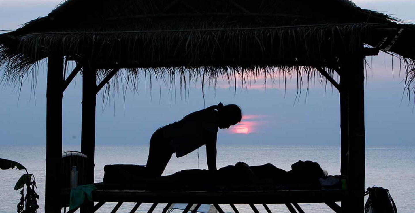 350533_Masaje tailandés / Foto: AFP