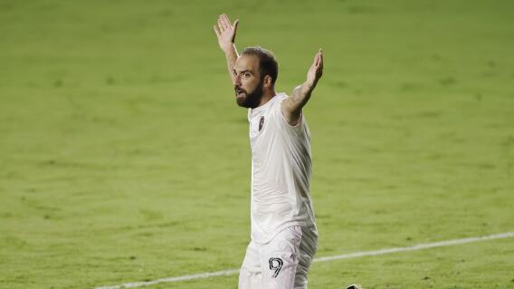 Gonzalo Higuaín. Foto: AFP Gonzalo Higuaín. Foto: AFP