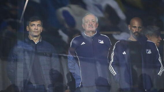 Fabián Bustos, DT de Millonarios.