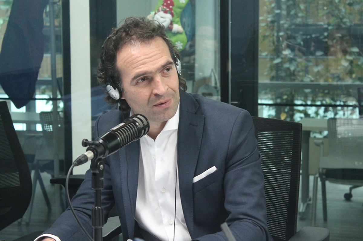 275471_BLU Radio Federico Gutiérrez, alcalde de Medellín / Foto: Blu Radio