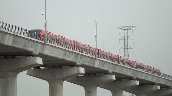 Línea 1 del Metro de Bogotá alcanza un avance de 82,33% y llega el tren número 19
