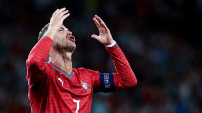 Cristiano Ronaldo, figura de la Selección de Portugal. 
