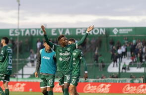  Jhon Rentería, jugador de Sarmiento de Junín.