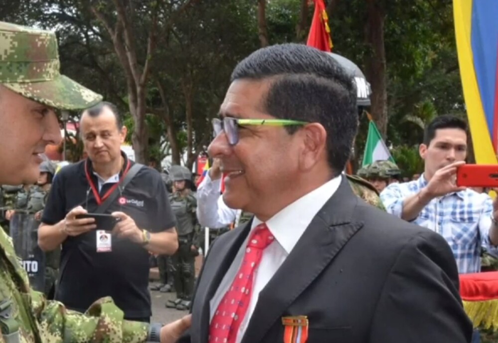 Capitán del Ejército retirado Jaime Enrique Garnica Ruiz