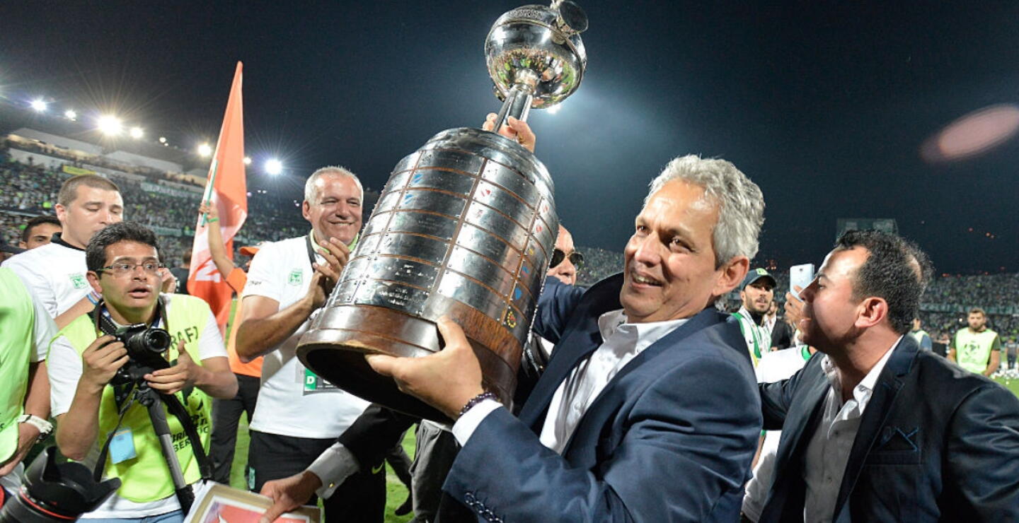 Reinaldo Rueda fue campeón con Atlético Nacional de la Copa Libertadores en 2016.