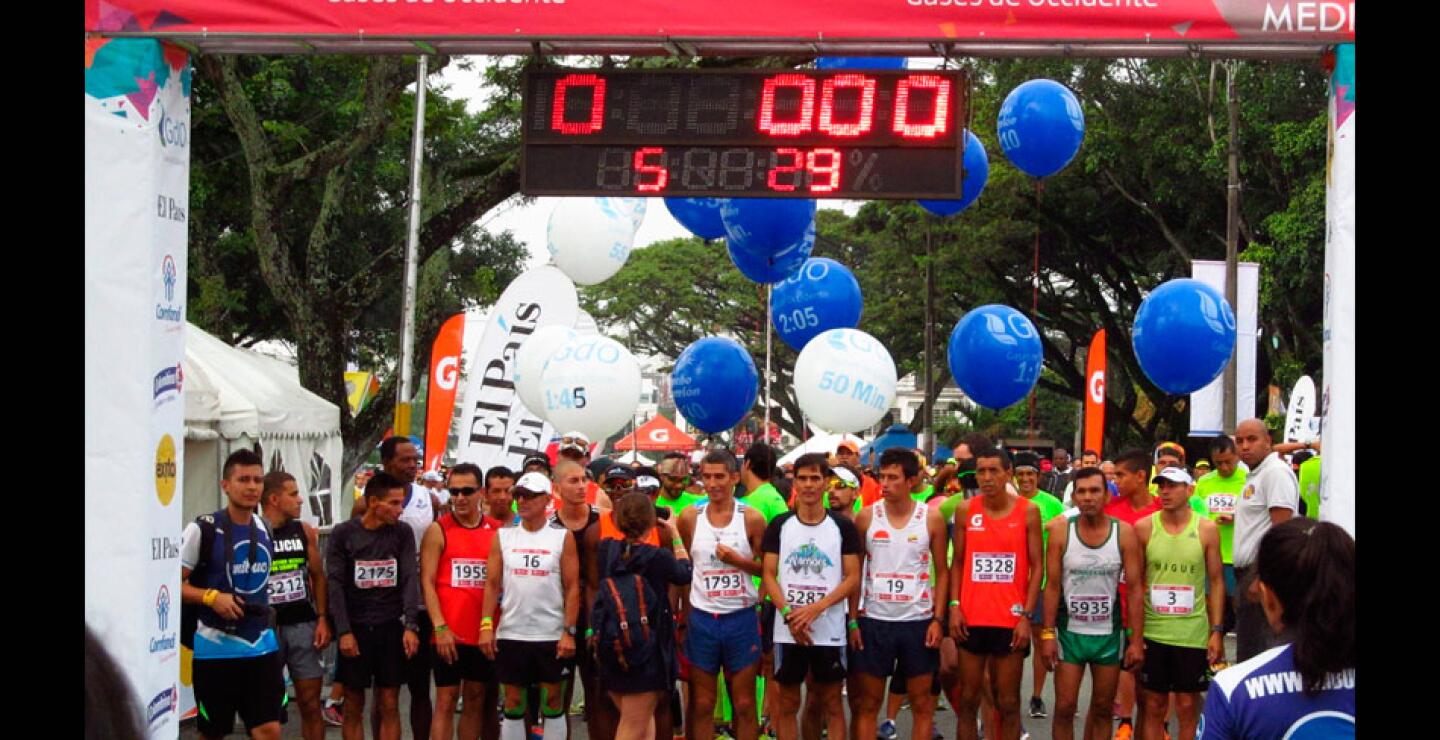Wilveimar Chilito de 5K fue el primero en cruzar el arco de meta ubicado en las Canchas Panamericanas, en 00:16:03. Igualmente Arlyn Julieth Calderón, en la misma modalidad, con un tiempo de 00:20:45.