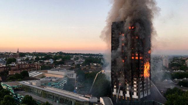 “Vi gente saltar por las ventanas”: ya son 12 los muertos por incendio de edificio en Londres