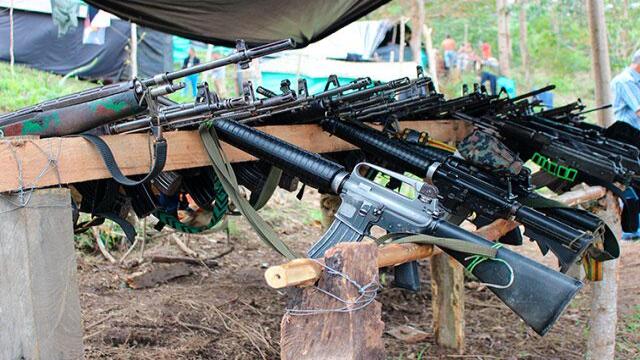 FARC entregará mil armas a misión de ONU en Colombia