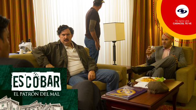 Escobar tiene una reunión con Santorini y Lopera. Escobar tiene una reunión con Santorini y Lopera.