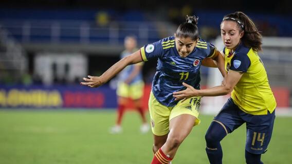 Colombia femenina vs Ecuador Colombia femenina vs Ecuador