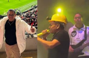 'Mane Diaz' fue captado cantando vallenato
