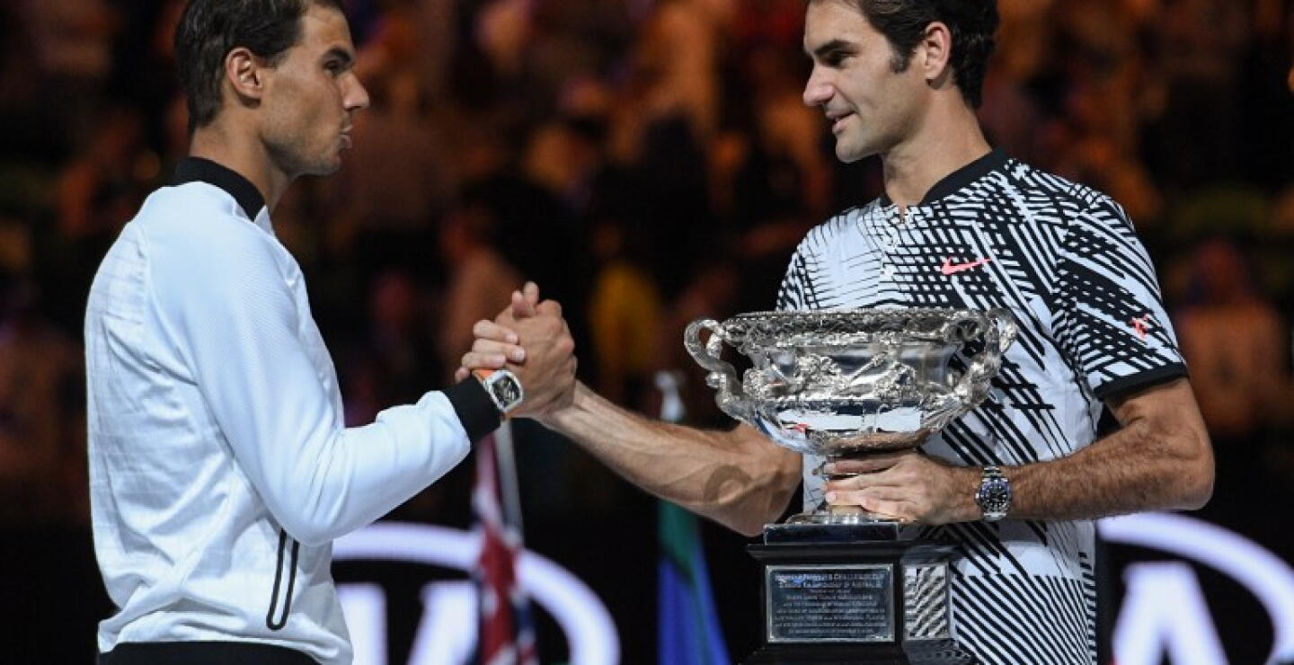 Roger Federer y Rafael Nadal
