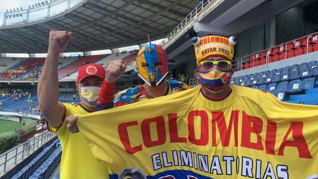 El Pulpito hincha Colombia