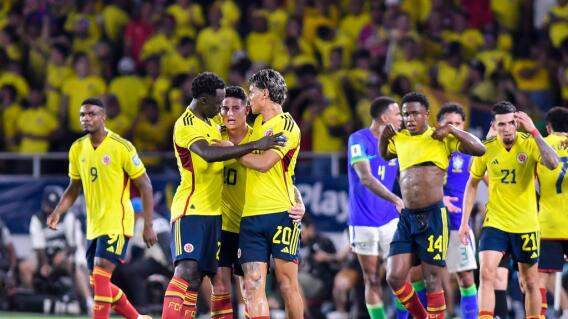 La Selección Colombia es tercera en las Eliminatorias Sudamericanas. La Selección Colombia es tercera en las Eliminatorias Sudamericanas.
