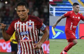 Junior vs. América, por la primera fase de la Copa Sudamericana.