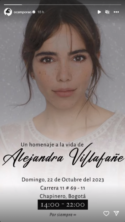 Homenaje Alejandra Villafañe