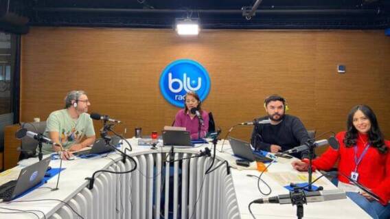 Equipo de En BLU Jeans. Foto: BLU Radio Equipo de En BLU Jeans. Foto: BLU Radio