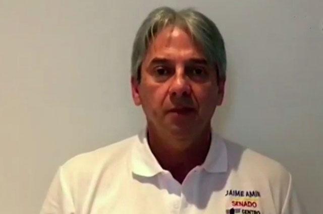 Jaime Amín, aspirante al Senado por el Centro Democrático