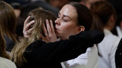 María Claudia Tarazona en funeral de Miguel Uribe Turbay María Claudia Tarazona en funeral de Miguel Uribe Turbay