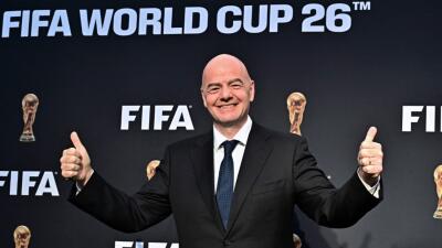 Gianni Infantino, presidente de la FIFA. 