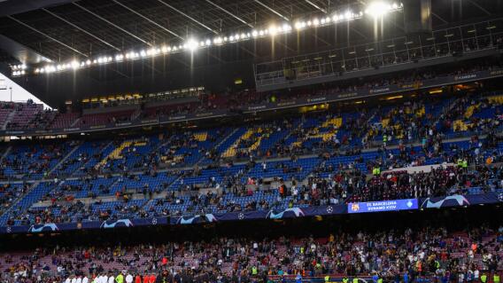 Camp nou - Barcelona v Dinamo Kiev Camp nou - Barcelona v Dinamo Kiev
