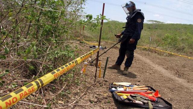 Declaran libres de minas a 37 municipios de Colombia