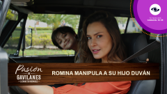 Romina manipula a su hijo Duván. Romina manipula a su hijo Duván.