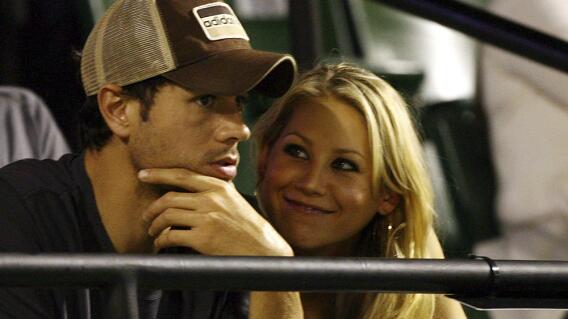 20841_Enrique Iglesias y Ana Kournikova / Foto: AFP 20841_Enrique Iglesias y Ana Kournikova / Foto: AFP